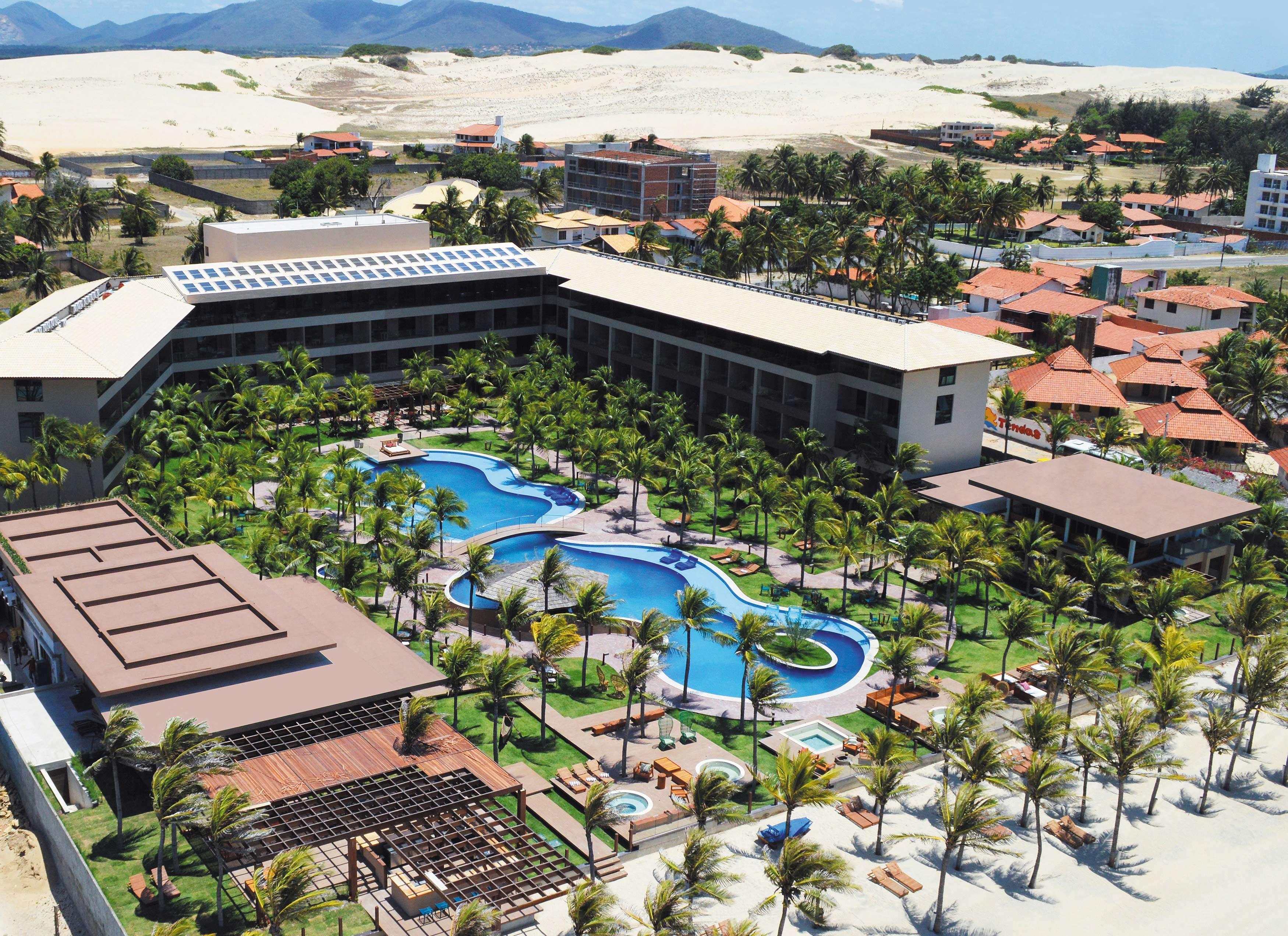 Carmel Cumbuco Resort Eksteriør bilde Aerial view of the resort