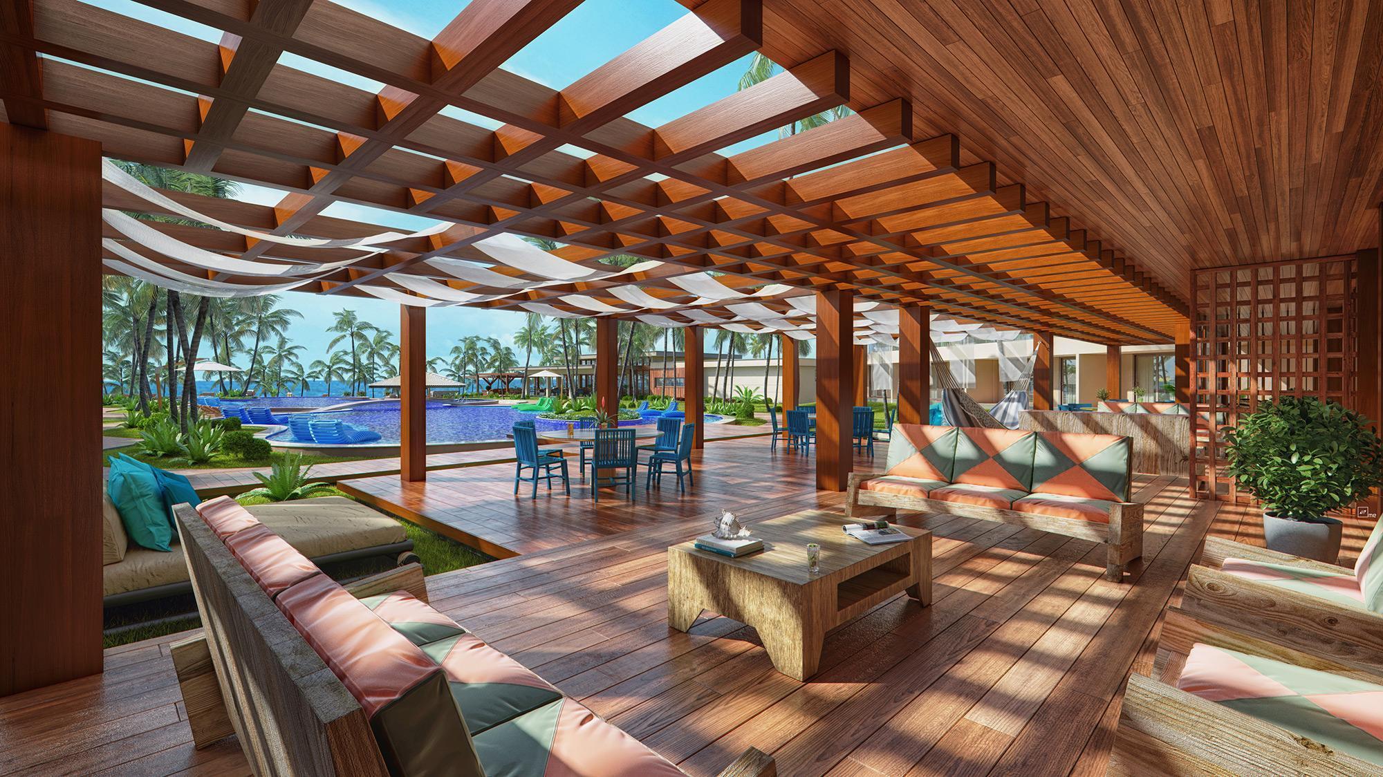 Carmel Cumbuco Resort Eksteriør bilde The interior of the resort